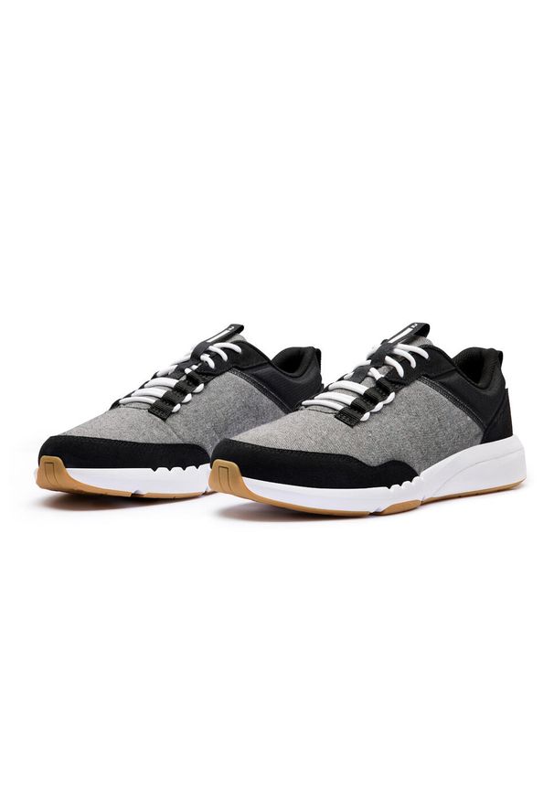 Decathlon - Buty do chodzenia męskie Newfeel Walk Active. Kolor: wielokolorowy, czarny, brązowy. Materiał: guma. Sport: turystyka piesza