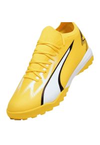 Buty piłkarskie Puma Ultra Match Tt M 107521 04 żółte. Kolor: żółty. Materiał: materiał, dzianina, guma. Szerokość cholewki: normalna. Sport: piłka nożna #6