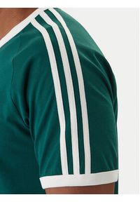 Adidas - adidas T-Shirt 3-Stripes KE3534 Zielony Regular Fit. Kolor: zielony. Materiał: bawełna #5