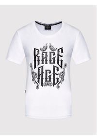 Rage Age T-Shirt Eudoxa 2 Biały Regular Fit. Kolor: biały. Materiał: bawełna
