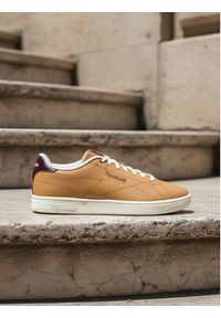Reebok Sneakersy CEO- COURT CLEAN 100230434 Brązowy. Kolor: brązowy. Materiał: materiał #8
