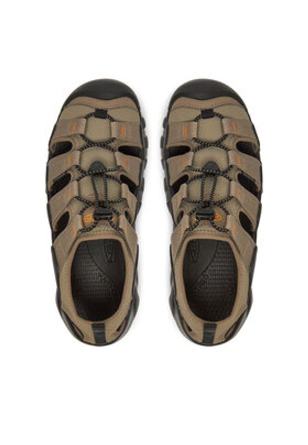 keen - Keen Sandały Hyperport H2 1030857 Khaki. Kolor: brązowy. Materiał: materiał