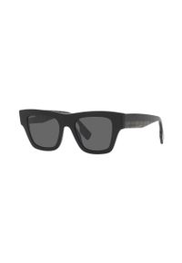 Burberry okulary przeciwsłoneczne męskie kolor czarny. Kolor: czarny