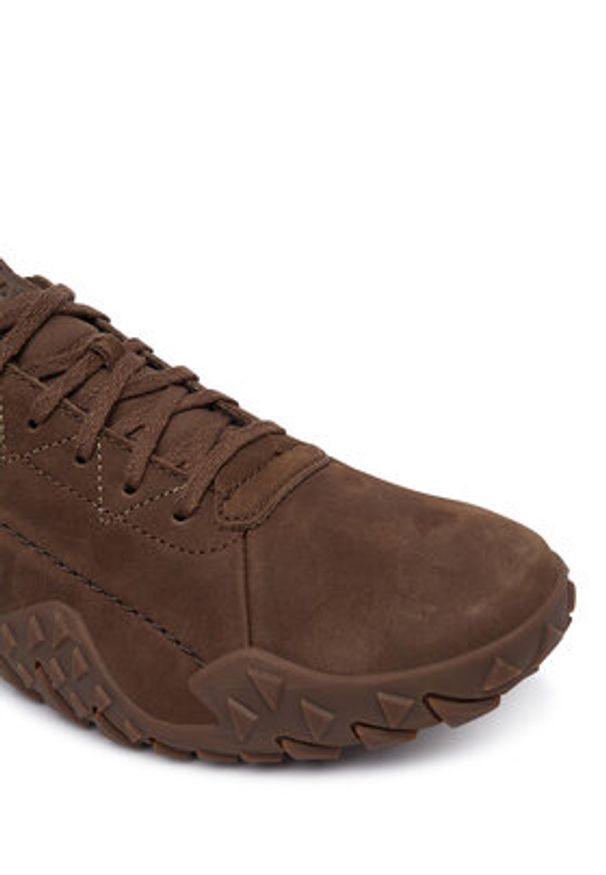 CAT Footwear Sneakersy Gridlock Lo P726602 Brązowy. Kolor: brązowy. Materiał: nubuk, skóra