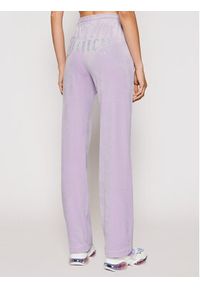 Juicy Couture Spodnie dresowe Tina JCAPW045 Fioletowy Regular Fit. Kolor: fioletowy. Materiał: syntetyk
