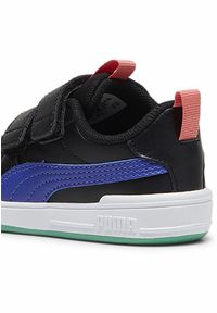 Puma - Niemowlęce buty sportowe Multiflex SL V PUMA Black Lapis Lazuli Blue. Kolor: czarny, niebieski, wielokolorowy