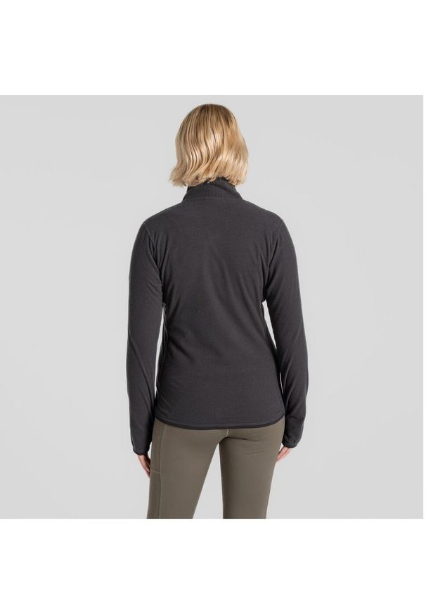 CRAGHOPPERS - Polar damski Craghoppers NosiLife Anya Jacket. Kolor: wielokolorowy, szary, brązowy. Materiał: polar. Sport: turystyka piesza