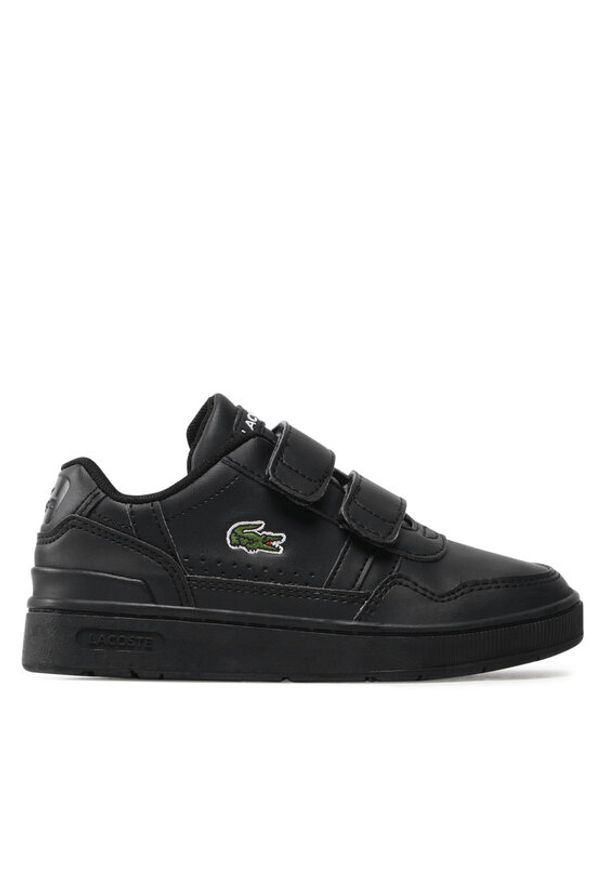 Lacoste Sneakersy T-Clip 222 1 Suc 7-44SUC000702H Czarny. Kolor: czarny. Materiał: skóra