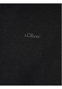 s.Oliver Bluza 2140256 Czarny Regular Fit. Kolor: czarny. Materiał: bawełna, syntetyk #7