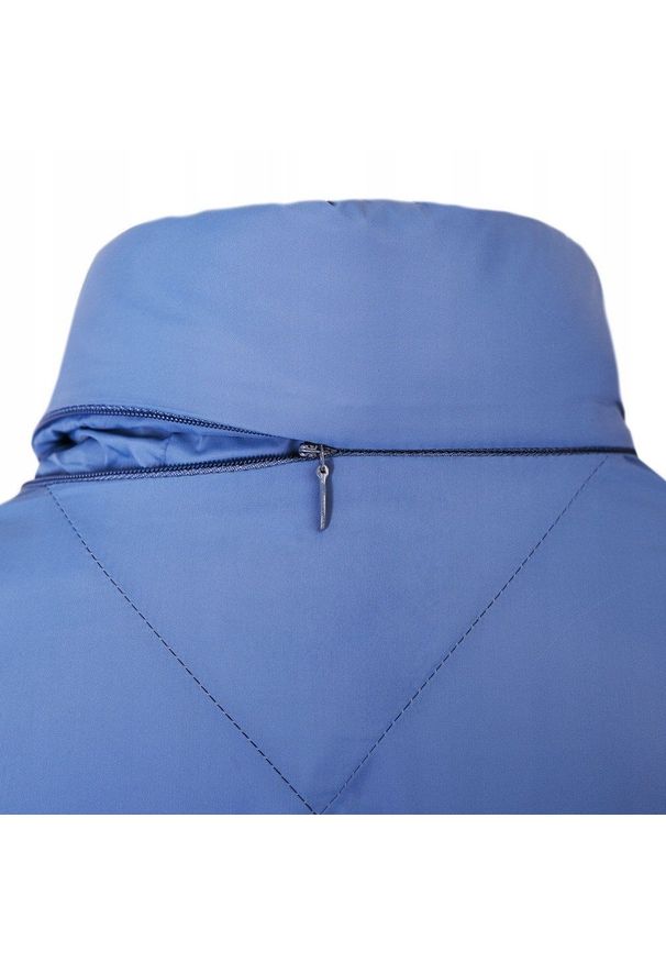 Jesienno-Zimowa Kurtka Męska - Wiatrówka - Pako Jeans - Niebieska. Kolor: niebieski. Materiał: tkanina, nylon. Sezon: zima, jesień