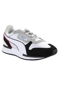 Puma - Męskie Buty Sportowe Space Lab. Kolor: czarny, biały, wielokolorowy. Sport: turystyka piesza