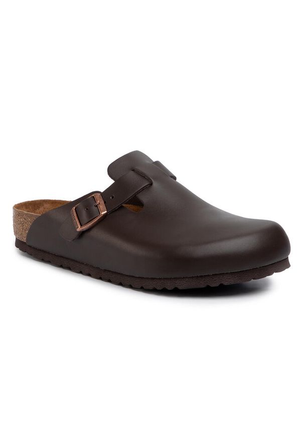 Klapki Birkenstock. Kolor: brązowy
