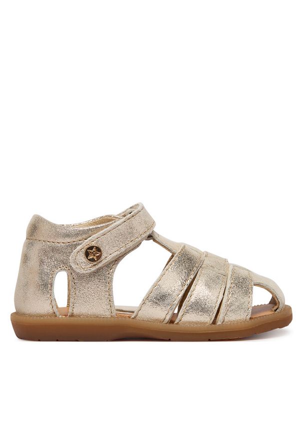 Sandały Naturino. Kolor: złoty