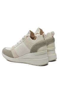 MICHAEL Michael Kors Sneakersy Georgie Knit Trainer 43T4GEFS2D Beżowy. Kolor: beżowy. Materiał: skóra #3