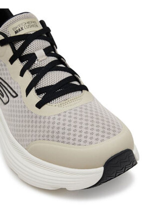 skechers - Skechers Sneakersy Max Cushioning Endeavour- 220613/TPBK Beżowy. Kolor: beżowy. Materiał: materiał