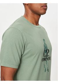 C.P. Company T-Shirt 16CMTS302A006057O Zielony Regular Fit. Kolor: zielony. Materiał: bawełna #4