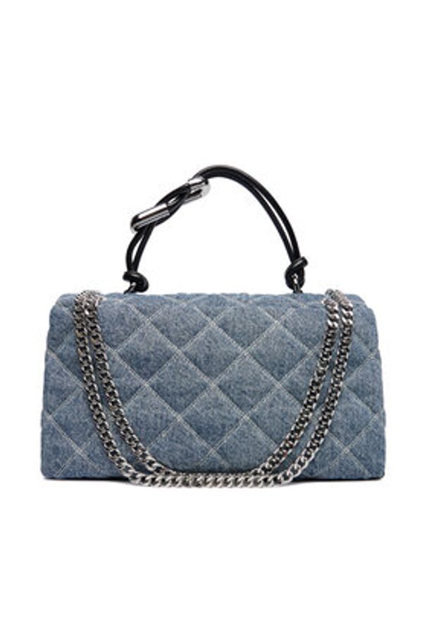 MARC JACOBS - Marc Jacobs Torebka The Quilted Denim Dual Convertible 2P5HCR019H03 Niebieski. Kolor: niebieski