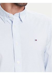 TOMMY HILFIGER - Tommy Hilfiger Koszula Performance MW0MW39419 Błękitny Regular Fit. Kolor: niebieski. Materiał: syntetyk #5