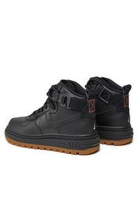 Nike Sneakersy Af1 Hi Ut 2.0 DC3584 001 Czarny. Kolor: czarny. Materiał: skóra