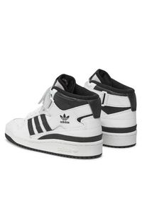 Adidas - adidas Sneakersy Forum Mid J FZ2083 Biały. Kolor: biały. Materiał: skóra #5