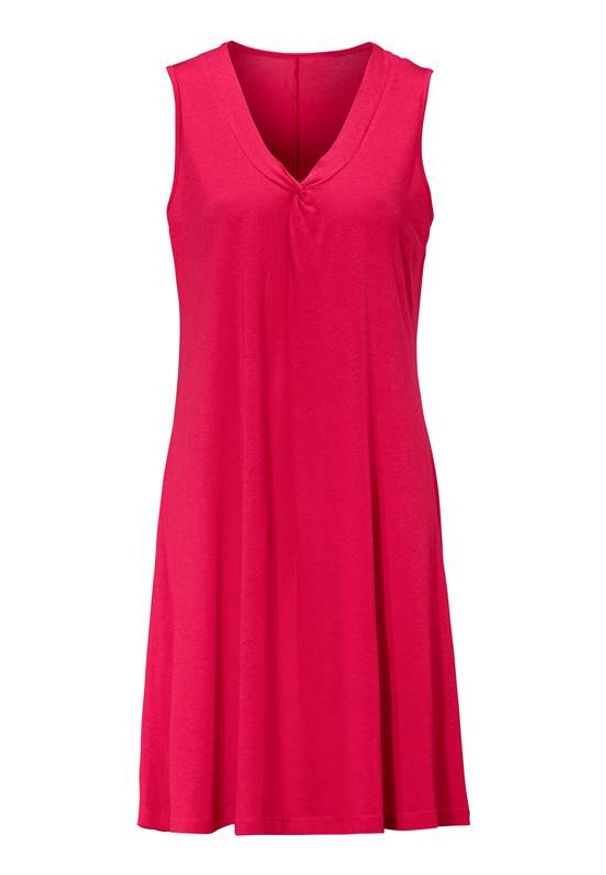 Cellbes Rozkloszowana sukienka z dżerseju. malinowy female czerwony 38/40. Kolor: czerwony. Materiał: jersey