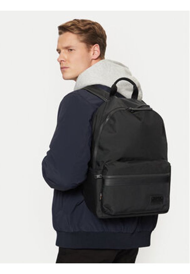 Premiata Plecak Blade 2121 Czarny. Kolor: czarny. Materiał: materiał