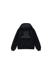 Damski polar Napapijri T-Seline HZH. Kolor: czarny. Materiał: polar #1