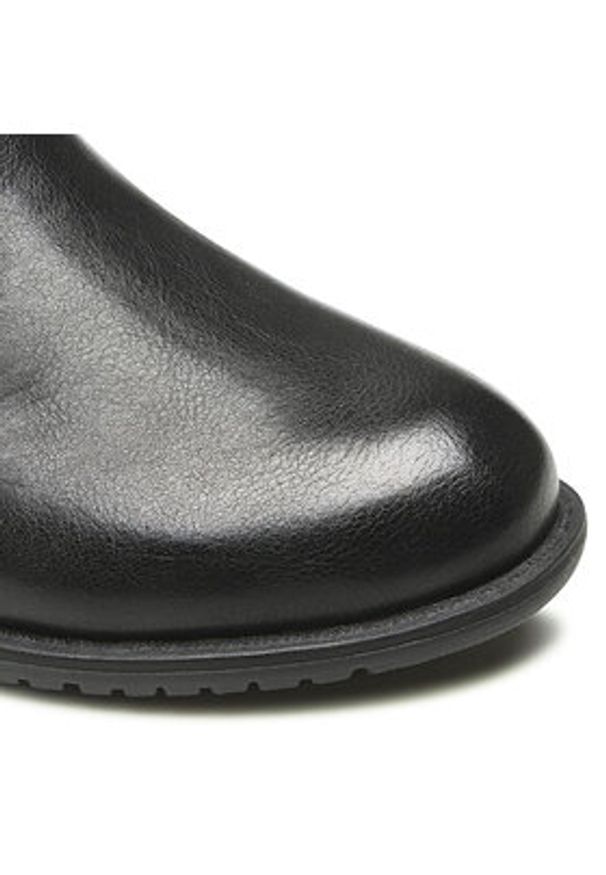 Jenny Fairy Sztyblety W16AW462-20 Czarny. Kolor: czarny. Materiał: skóra