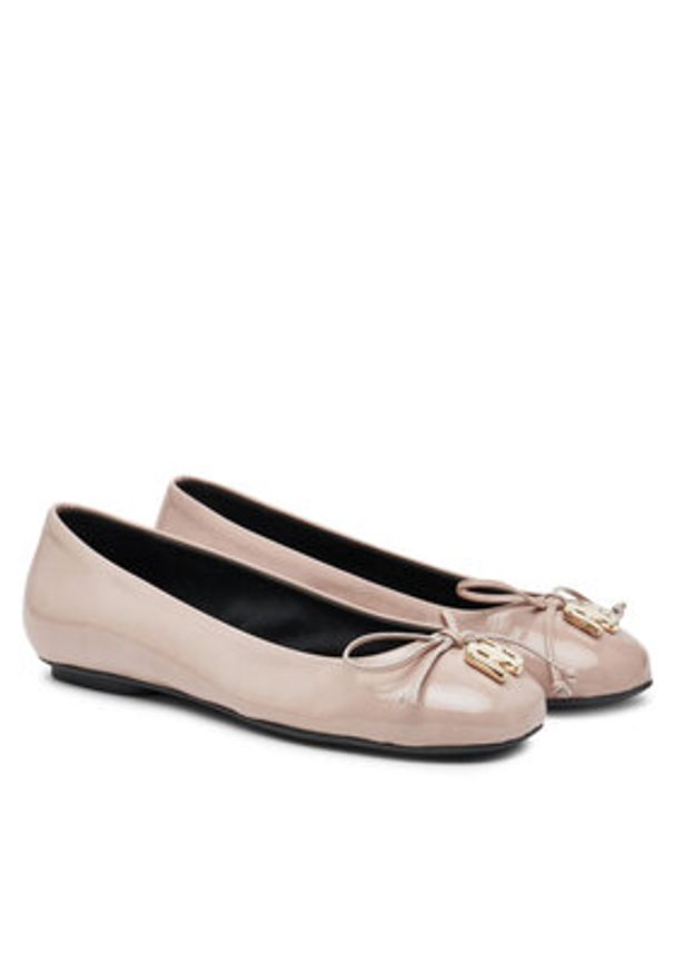Furla Baleriny Ballet Ballerina YJ00BAL W36000 3378S Beżowy. Kolor: beżowy. Materiał: skóra