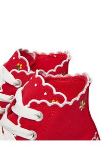 Converse Trampki Chuck Taylor All Star Embroidered Flowers A13518C Czerwony. Kolor: czerwony. Materiał: materiał #5