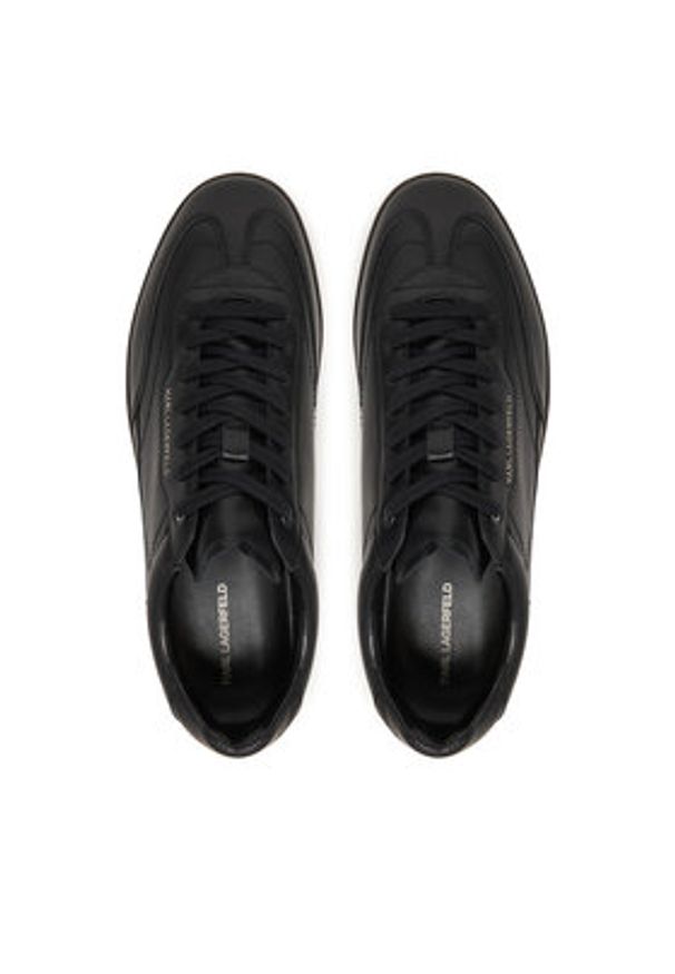Karl Lagerfeld - KARL LAGERFELD Sneakersy Kandidate KL53820 Czarny. Kolor: czarny. Materiał: skóra