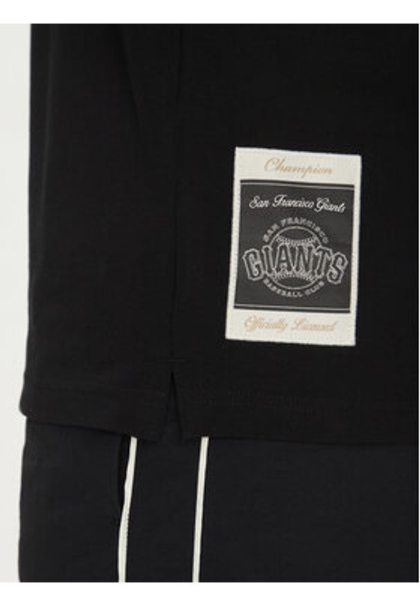 Champion Polo 221044 Czarny Regular Fit. Typ kołnierza: polo. Kolor: czarny. Materiał: bawełna
