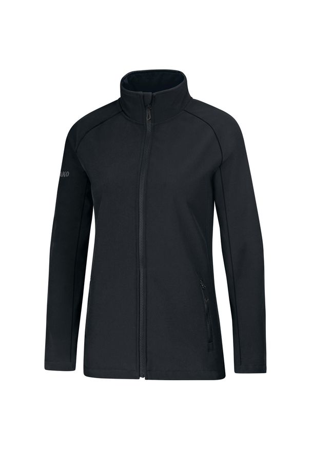 Kurtka Jako softshell Team. Kolor: czarny. Materiał: poliester. Sport: turystyka piesza