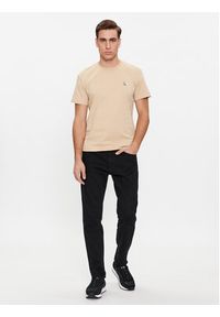 Calvin Klein Jeans Komplet 2 t-shirtów J30J320199 Beżowy Regular Fit. Kolor: beżowy. Materiał: bawełna #8