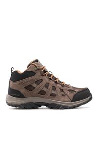 columbia - Columbia Trekkingi Redmond III Mid Waterproof BM0168 Brązowy. Kolor: brązowy. Materiał: zamsz, skóra. Sport: turystyka piesza