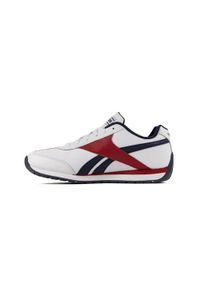 Buty do chodzenia dla dzieci Reebok Royal CL Check Var. Zapięcie: sznurówki. Kolor: biały, wielokolorowy. Materiał: materiał, syntetyk. Szerokość cholewki: normalna. Model: Reebok Royal. Sport: turystyka piesza