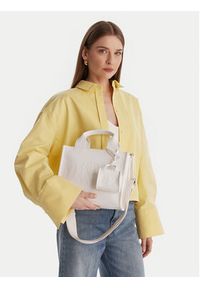 DKNY Torebka R53AAC80 Écru. Materiał: skórzane #3