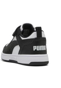 Puma - Dziecięce sneakersy PUMA Rebound V6 Lo PUMA White Black. Kolor: czarny, biały, wielokolorowy. Sport: turystyka piesza