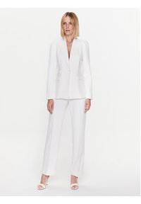 Bruuns Bazaar Spodnie materiałowe Magica BBW3292 Biały Straight Fit. Kolor: biały. Materiał: syntetyk