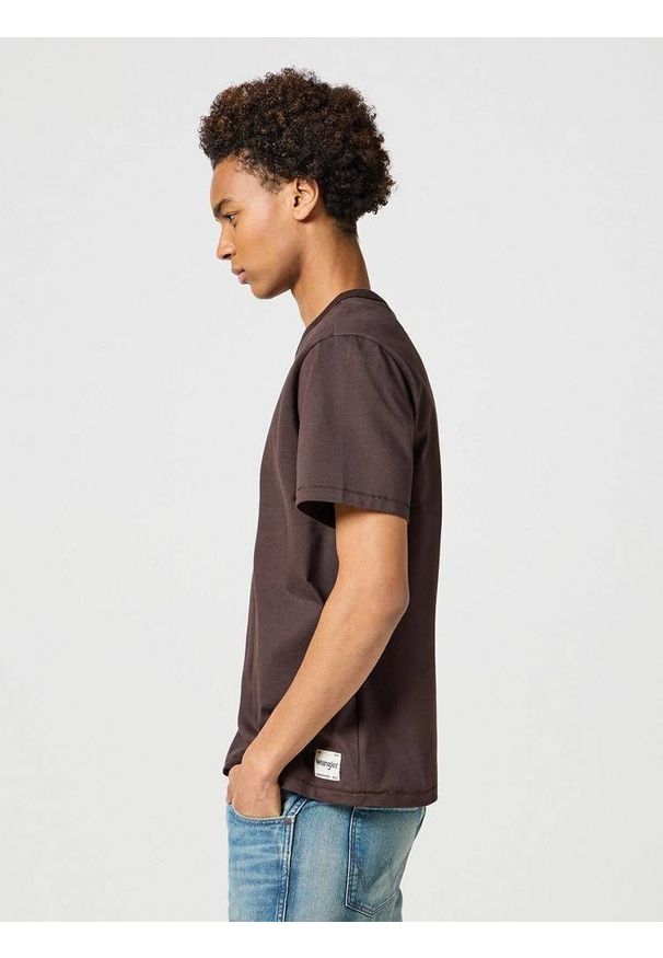 Wrangler - MESKA KOSZULKA WRANGLER SS SOLID TEE MOLE 112357357