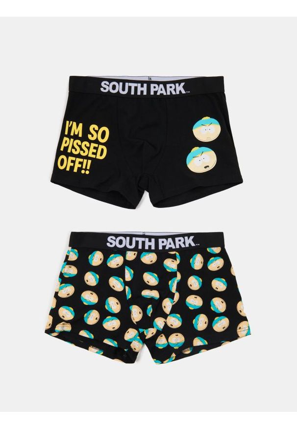 Sinsay - Bawełniane bokserki 2 pack South Park - wielobarwny. Materiał: bawełna