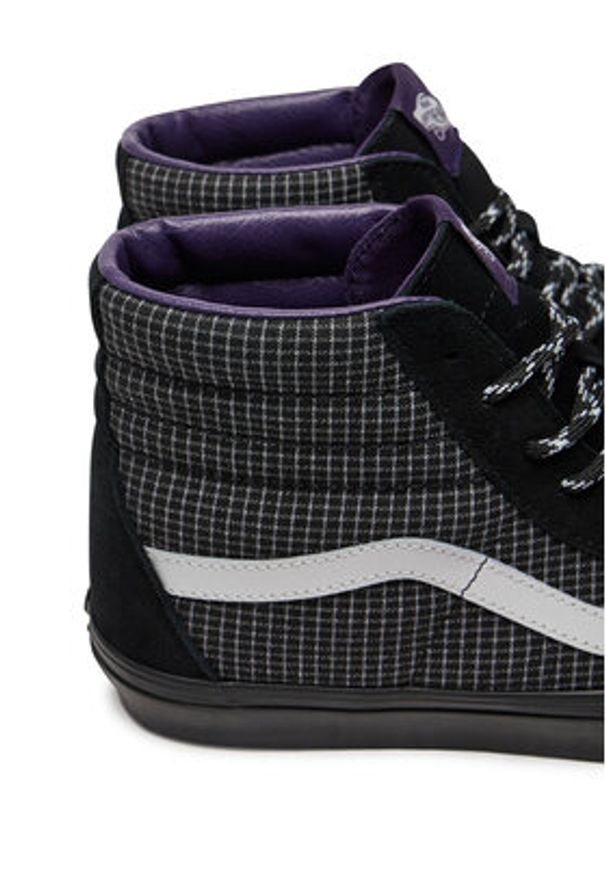 Vans Tenisówki Sk8-Hi VN000CMXBKA1 Czarny. Kolor: czarny. Materiał: materiał