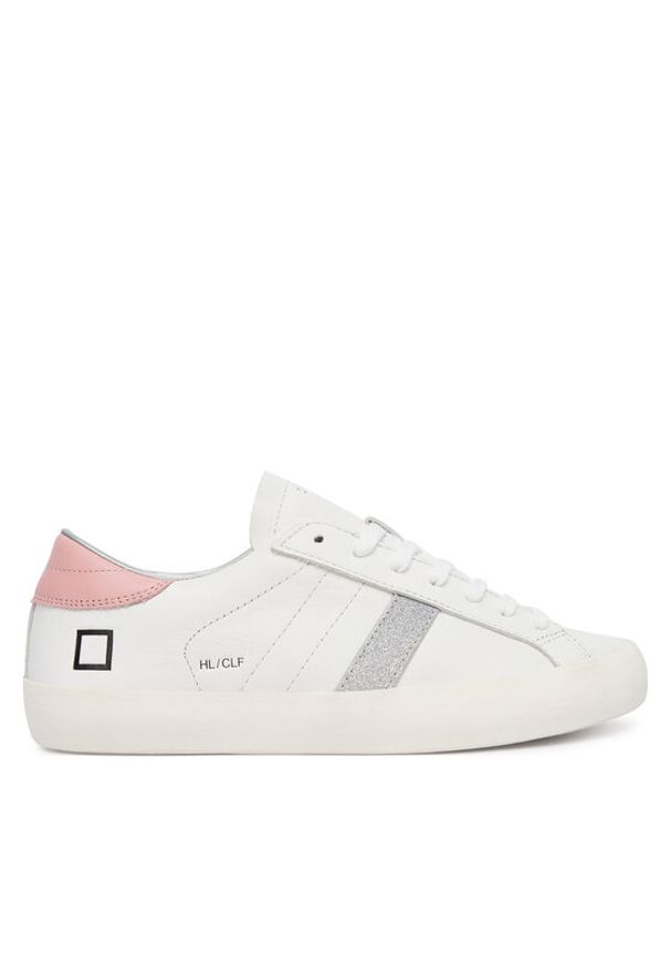 D.A.T.E. Sneakersy Hill Low Calf W431-HL-CA Biały. Kolor: biały. Materiał: skóra