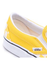 Vans Tenisówki Classic Slip-On VN0A33TB42Z1 Żółty. Zapięcie: bez zapięcia. Kolor: żółty. Materiał: materiał #5