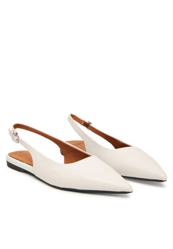 Vagabond Shoemakers Baleriny Hermine 5733-101-01 Biały. Kolor: biały. Materiał: skóra