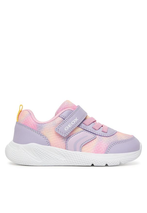 Sneakersy Geox. Kolor: fioletowy