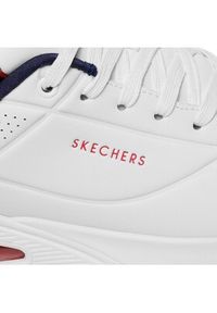 skechers - Skechers Sneakersy Uno Stand On Air 52458/WNVR Biały. Kolor: biały. Materiał: skóra