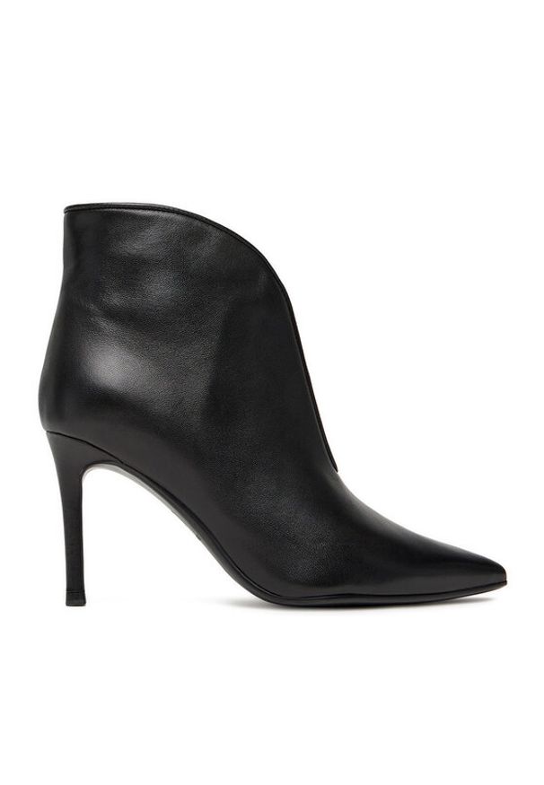 Eva Minge Botki EO-DREW-GLC9343-4.5-880-4 Czarny. Kolor: czarny. Materiał: skóra