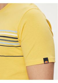 Ellesse T-Shirt Lentamente SHV11918 Żółty Regular Fit. Kolor: żółty. Materiał: bawełna #3