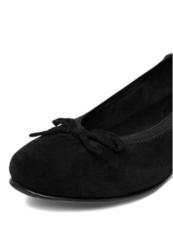 Lasocki Baleriny CEO-RST-ERICA-65 Czarny. Kolor: czarny. Materiał: zamsz, skóra